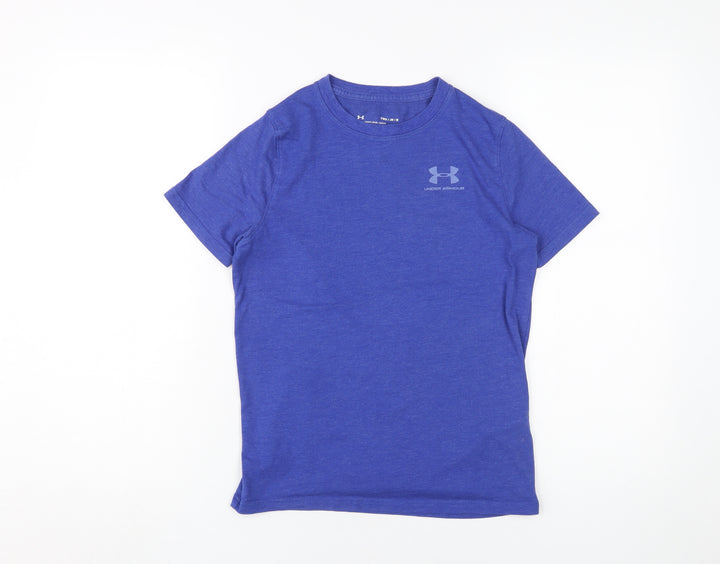 Under Armour Boys Blue Training Tee Size M