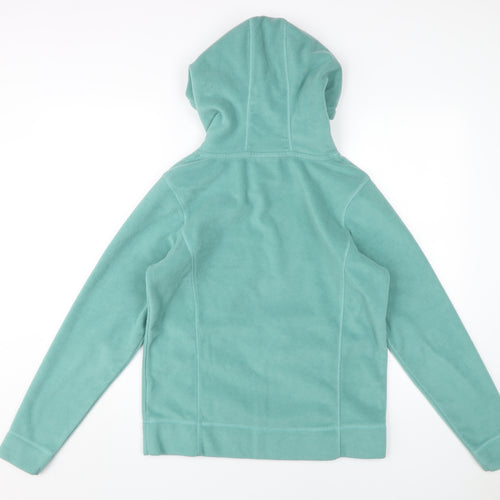 Weird Fish Women's Green Pullover Hoodie, Size 10, Regular Fit