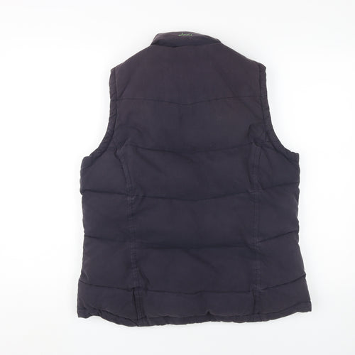 Joules Women's Navy Puffer Waistcoat - Size 14