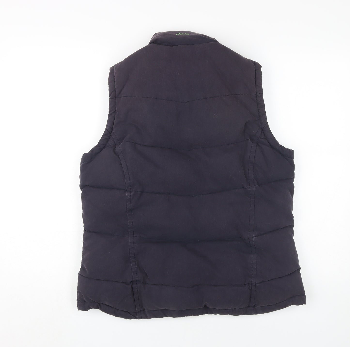 Joules Women's Navy Puffer Waistcoat - Size 14