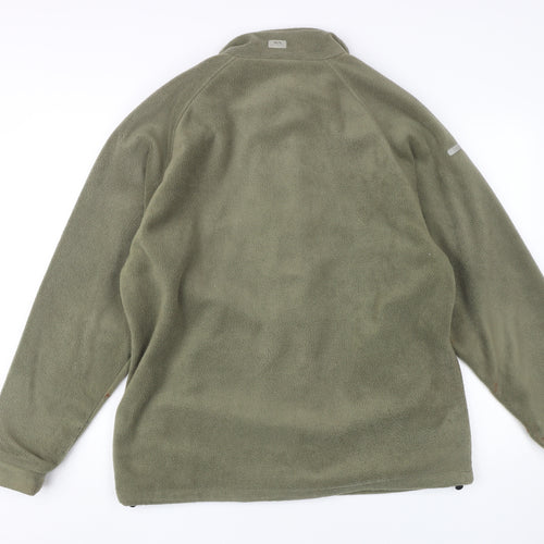 Trespass Men's Green Fleece Jacket, Size L, Casual Wear