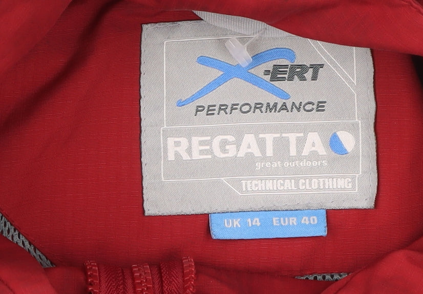 Regatta Women's Red Waterproof Ski Jacket Size 14