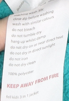 Mountain Warehouse Boys Green 3-in-1 Jacket - 13 Years