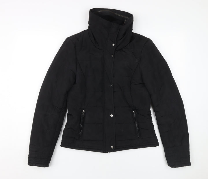 Jacqueline de Yong Women's Black Puffer Jacket S