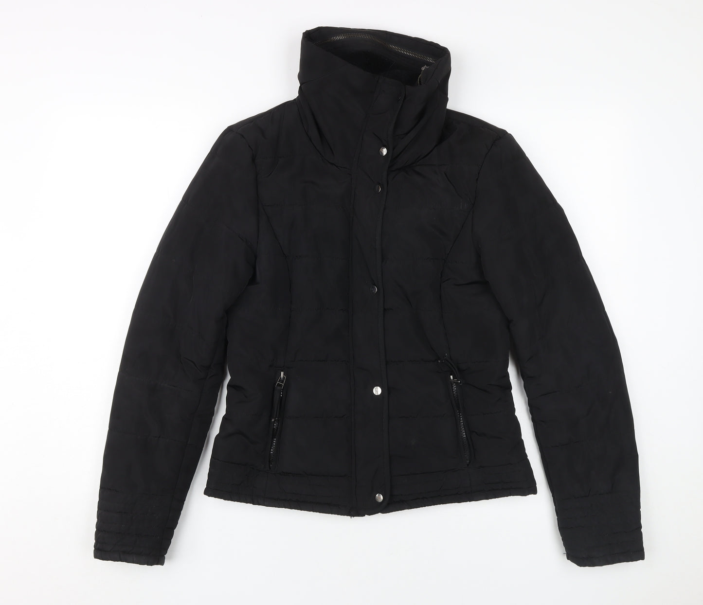 Jacqueline de Yong Women's Black Puffer Jacket S