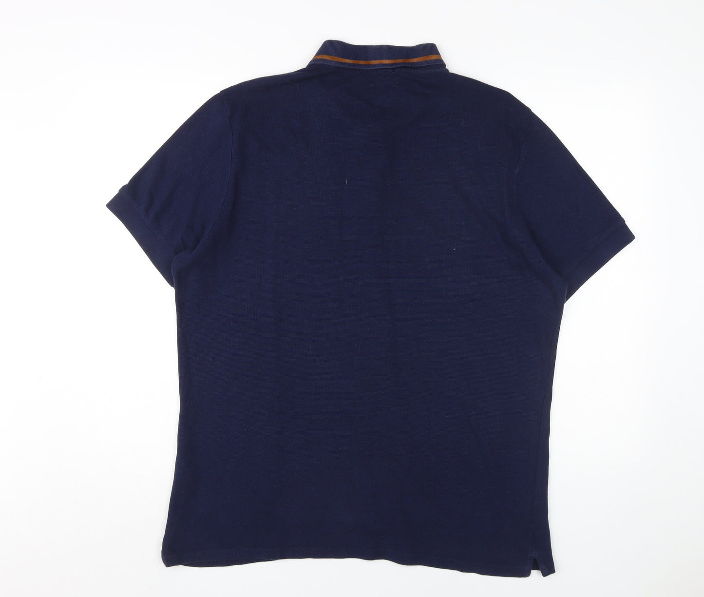 Ben Sherman Men's Blue Polo Shirt Large, Casual Style
