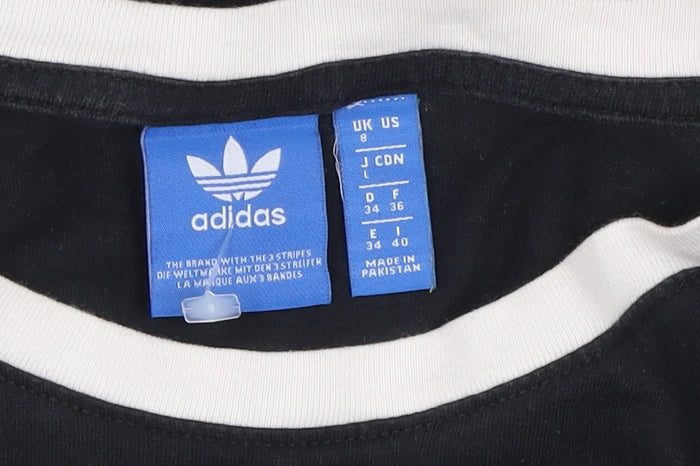 Adidas Women's Black Sports T-Shirt Size 8