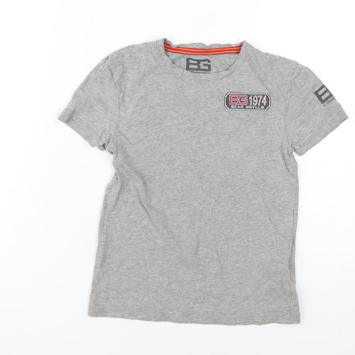 Craghoppers Boys Grey T-Shirt, Size 7-8 Years, Casual, Logo Accent