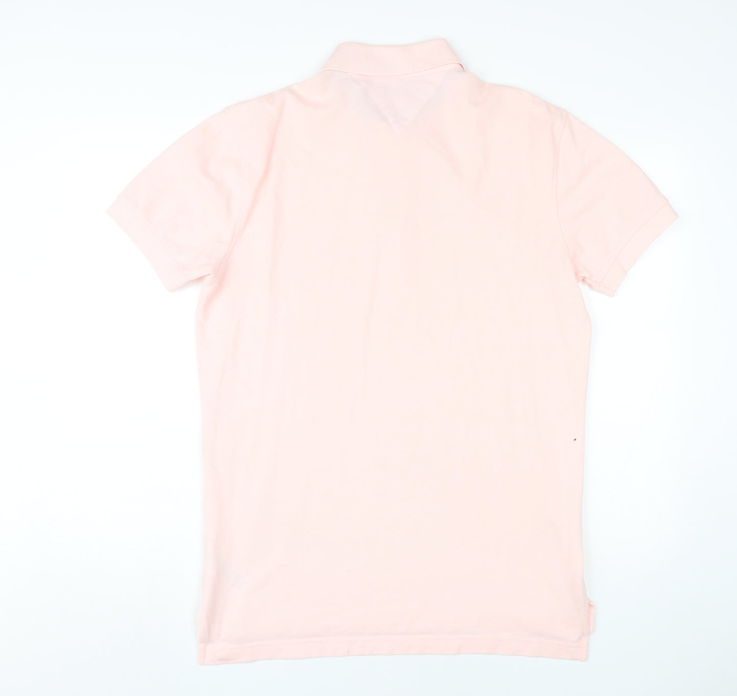 Tommy Hilfiger Men's Pink Classic Polo Shirt Medium