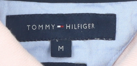 Tommy Hilfiger Men's Pink Classic Polo Shirt Medium