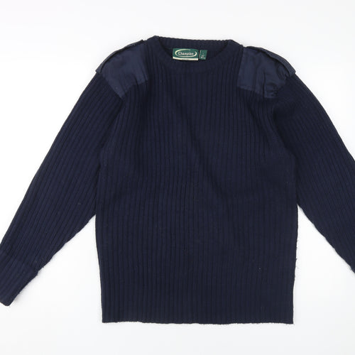 Champion Men's Blue L Pullover Jumper