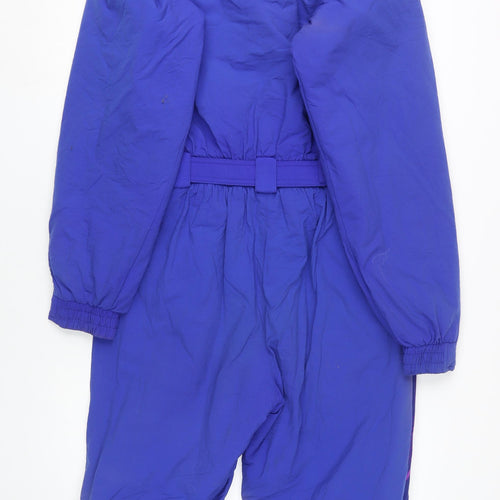 Champion Men's Purple Medium Ski Tracksuit with Belt