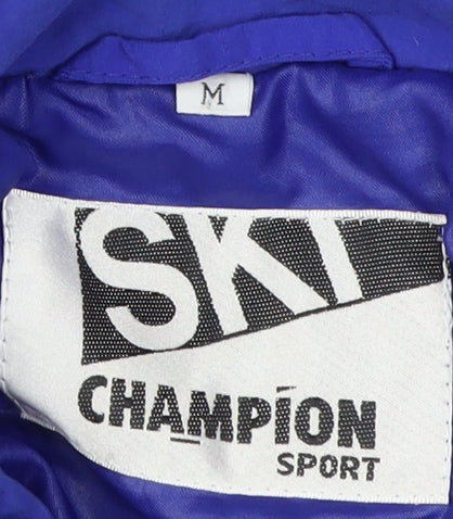 Champion Men's Purple Medium Ski Tracksuit with Belt