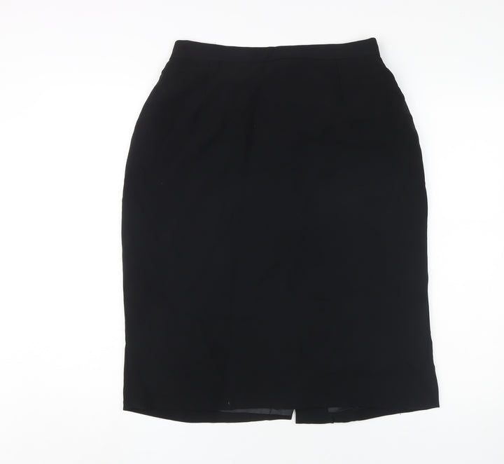 Viyella Women's Black Pencil Skirt, Size 14, Workwear