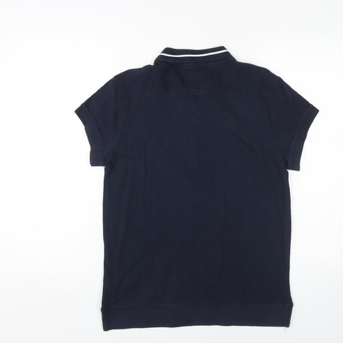 Kangol Women's Black Polo Shirt Size 18 Casual