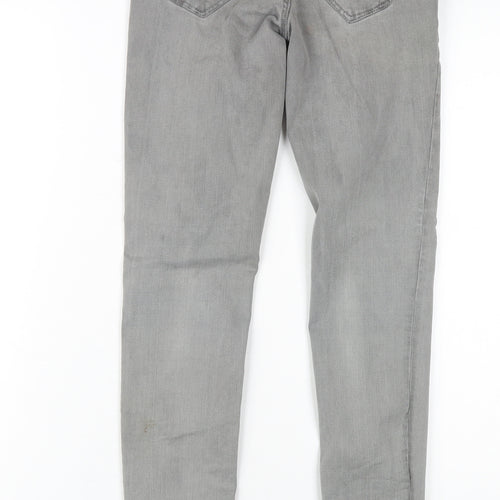 Massimo Dutti Women's Grey Skinny Jeans Size 10