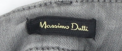Massimo Dutti Women's Grey Skinny Jeans Size 10