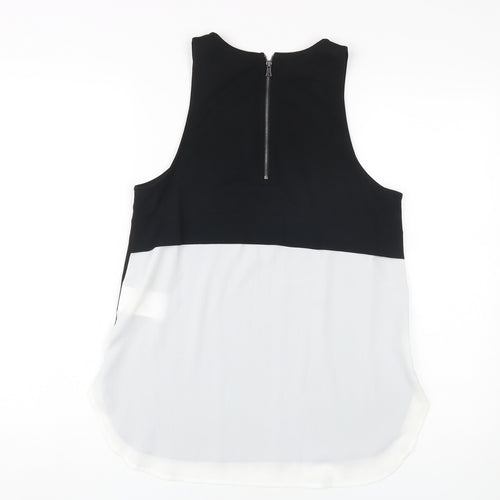Banana Republic Women's Black Colourblock Tank