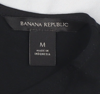 Banana Republic Women's Black Colourblock Tank