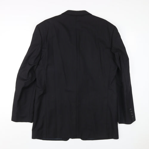 Austin Reed Men's Black Regular Fit Blazer, Size 50 UK 40