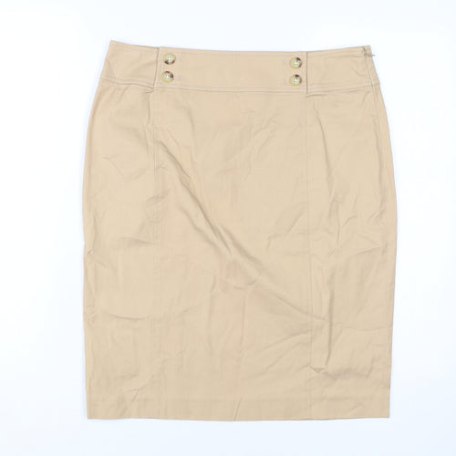 Lauren Ralph Lauren Beige Women's Pencil Skirt Size 6