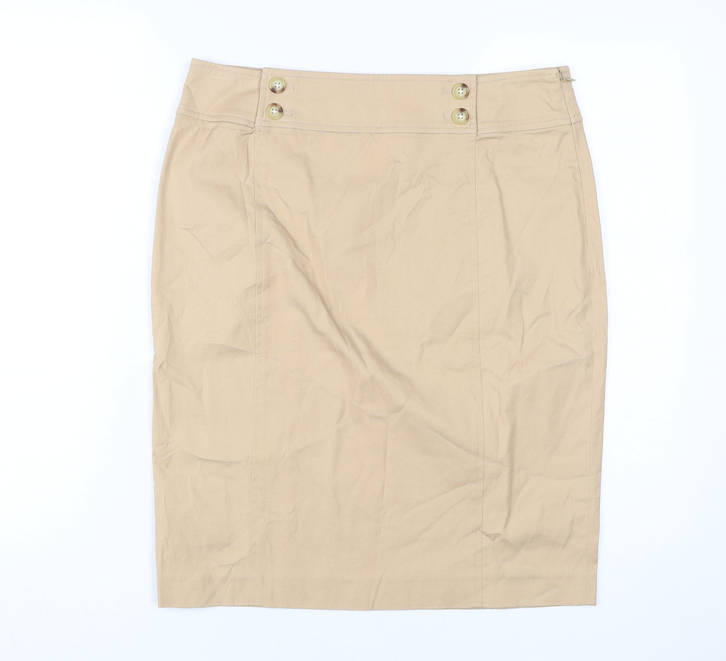 Lauren Ralph Lauren Beige Women's Pencil Skirt Size 6