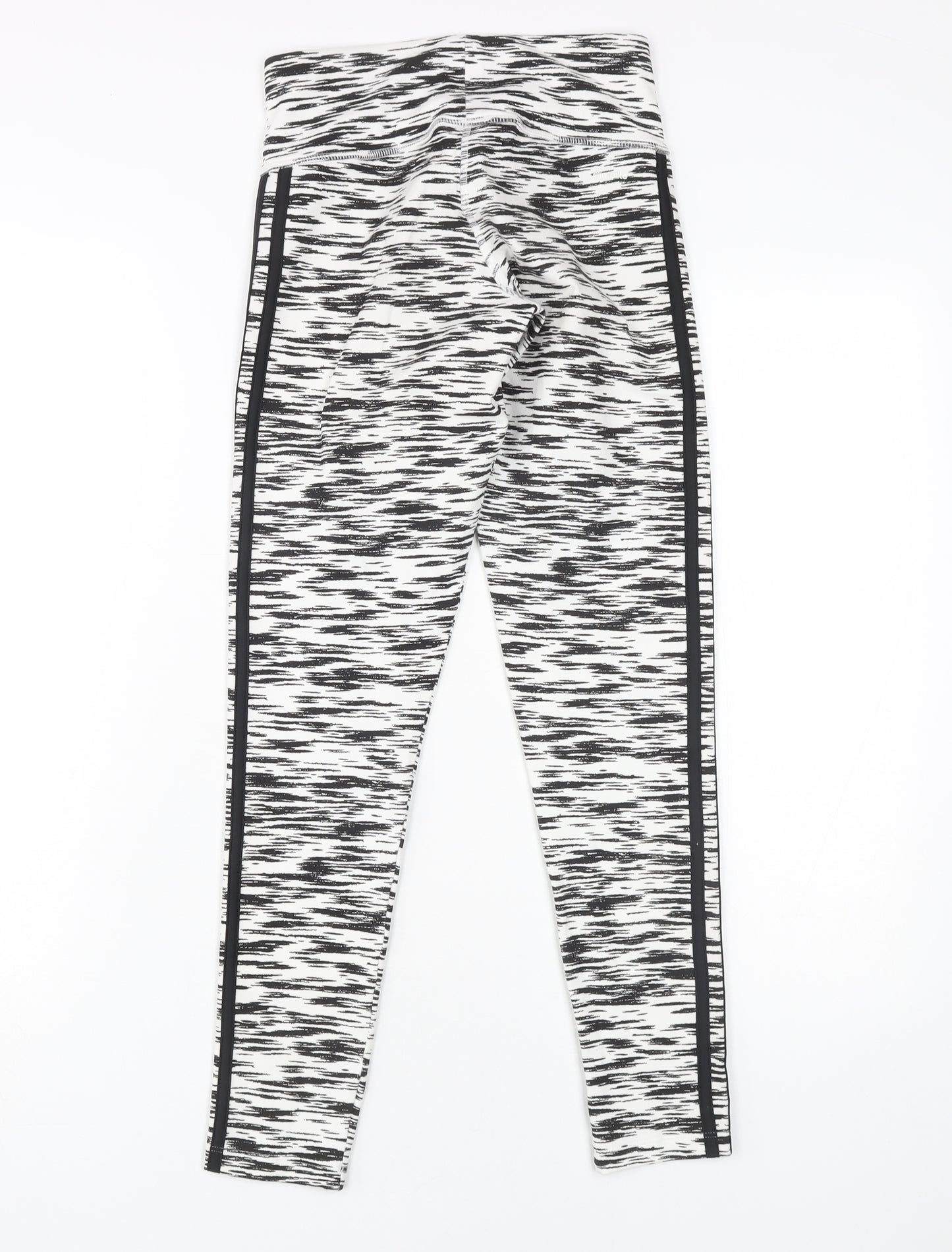 Adidas Women's XS Black White Geometric Leggings