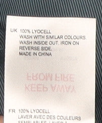 White Stuff Women's Blue Casual Button Jacket Size 14