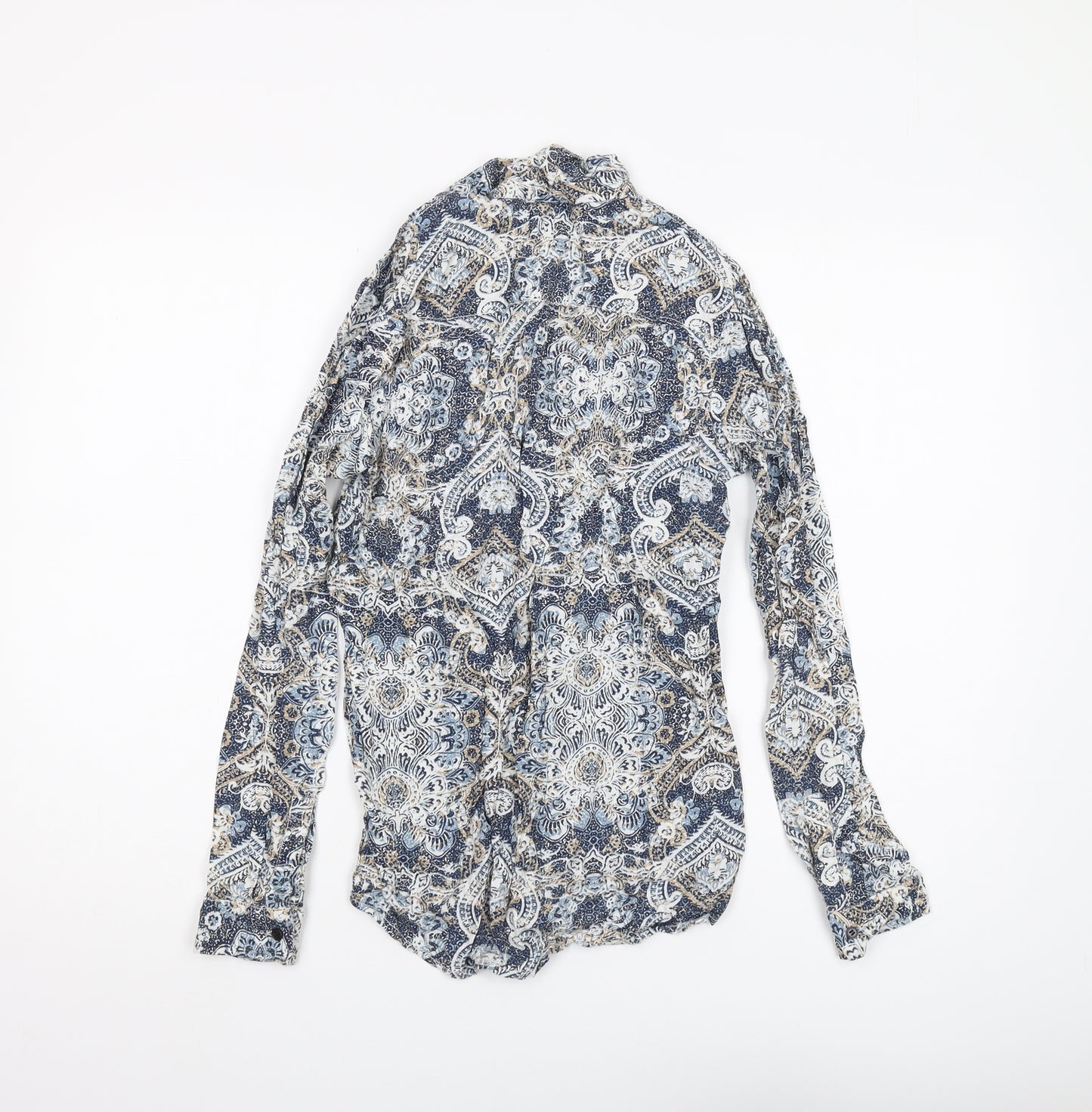 L.O.G.G. Women's Multicoloured Paisley Blouse Size 6