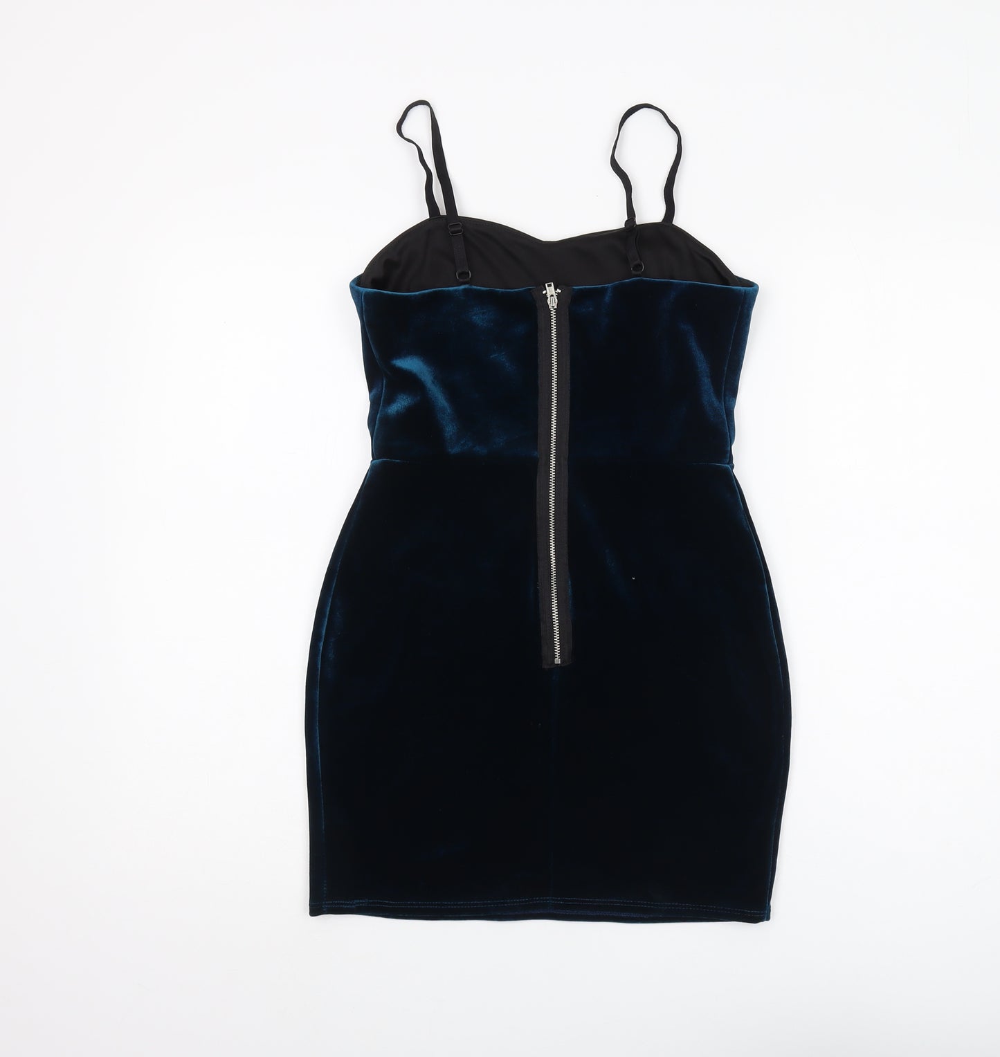 Topshop Women’s Blue Bodycon Dress Size 10