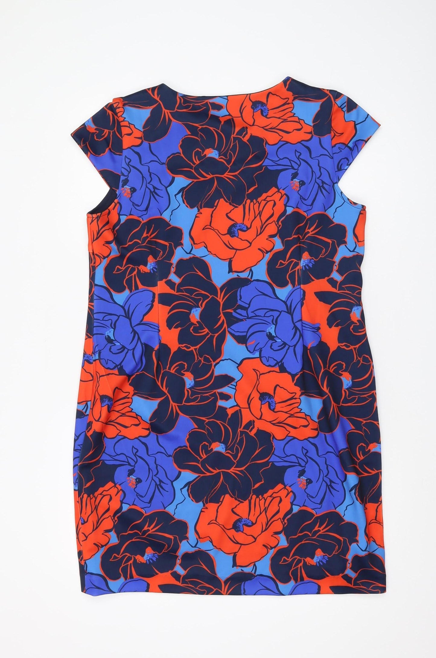 Klass Women's Multicoloured Floral Shift Dress Size 16