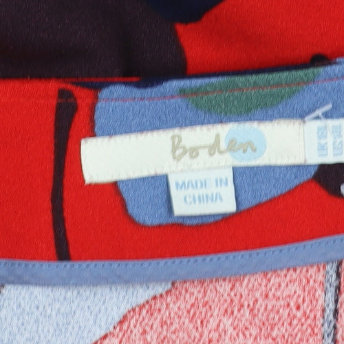 Boden Women's Multicoloured Shift Dress Size 10