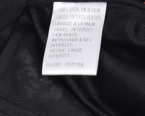 VERA & LUCY Women's Black Floral A-Line Dress, S