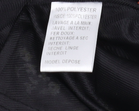 VERA & LUCY Women's Black Floral A-Line Dress, S