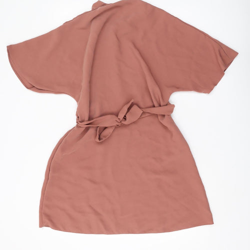 River Island Women's Pink Kaftan Dress Size 8
