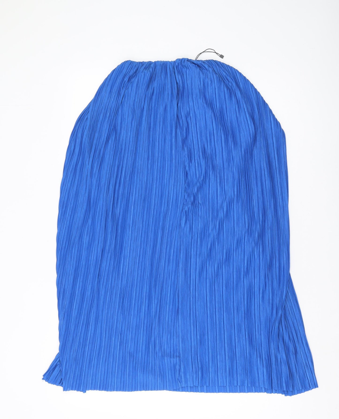 Zara Women's Blue A-Line Midi Dress, Size S