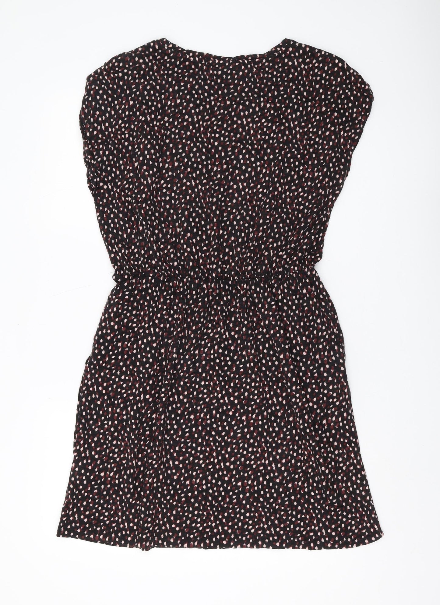 H&M Women's Multicoloured Polka Dot Shift Dress L