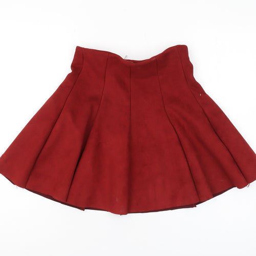 Tally Weijl Women's A-Line Red Short Skirt, Size S