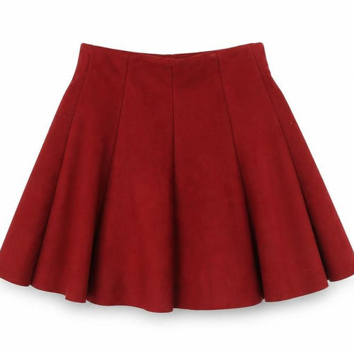 Tally Weijl Women's A-Line Red Short Skirt, Size S