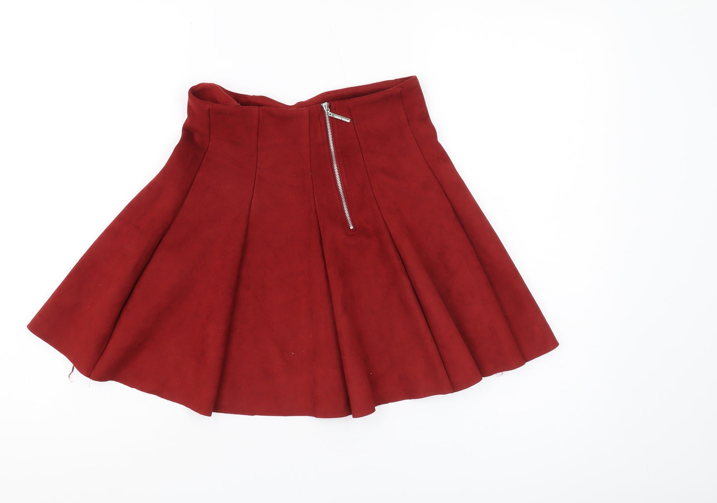 Tally Weijl Women's A-Line Red Short Skirt, Size S