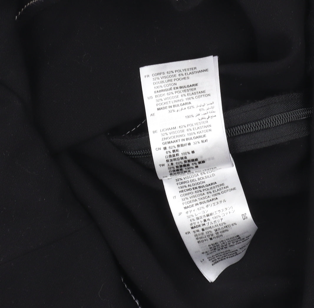 Sandro Women's Black Pencil Skirt Size 6 Zip