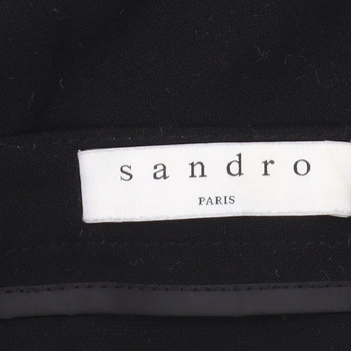 Sandro Women's Black Pencil Skirt Size 6 Zip
