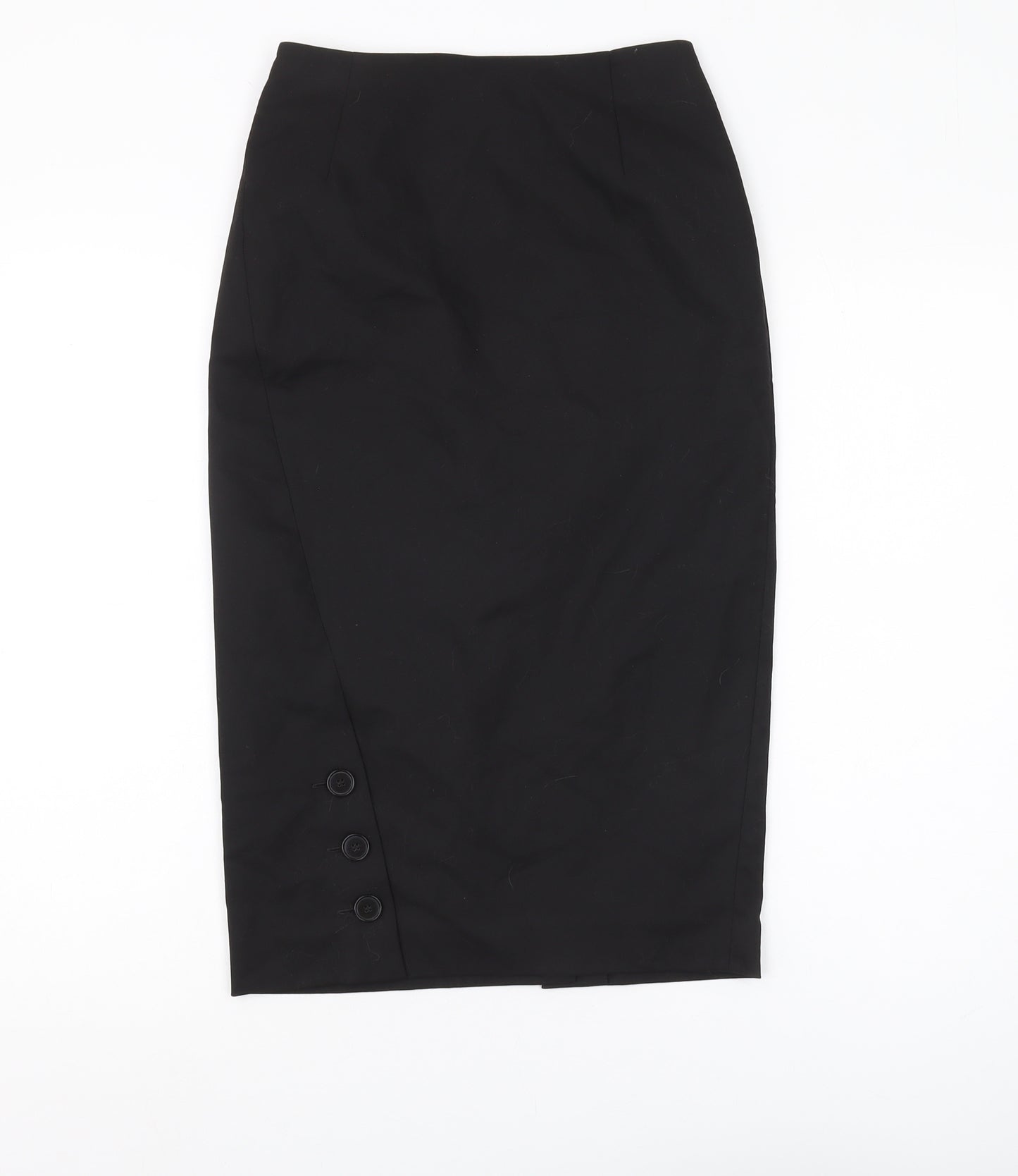 H&M Women's Black Pencil Skirt, Size 6, Long