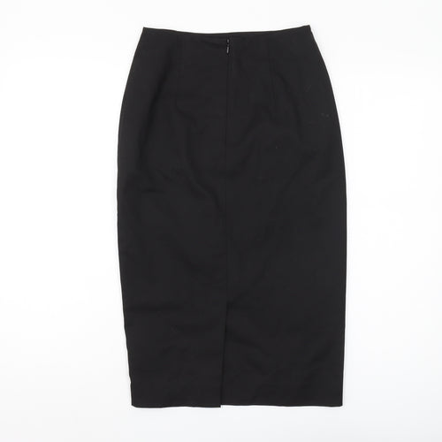 H&M Women's Black Pencil Skirt, Size 6, Long