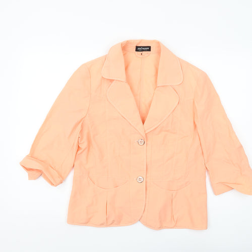 Steilmann Women's Pink Blazer Jacket Size 16