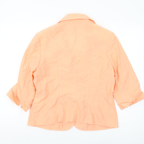 Steilmann Women's Pink Blazer Jacket Size 16