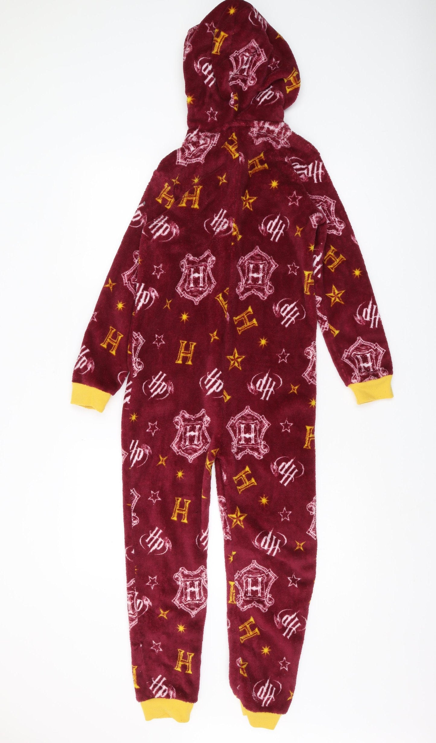 Harry Potter Boys Red Hooded One Piece, 9-10 Years, Winter