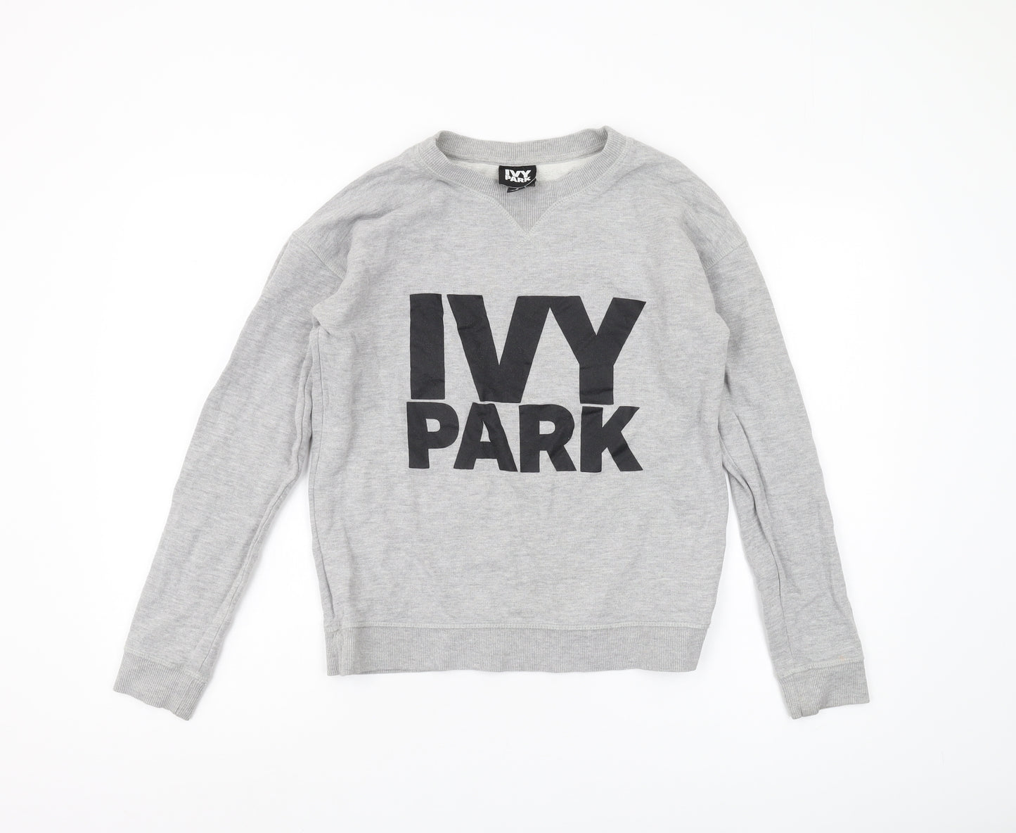 IVY PARK Women's Grey Pullover Sweatshirt S