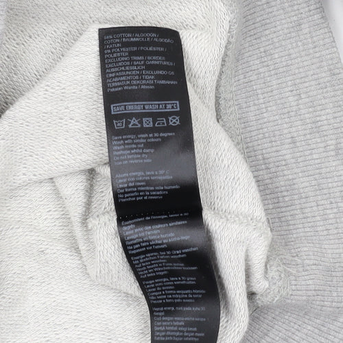 IVY PARK Women's Grey Pullover Sweatshirt S