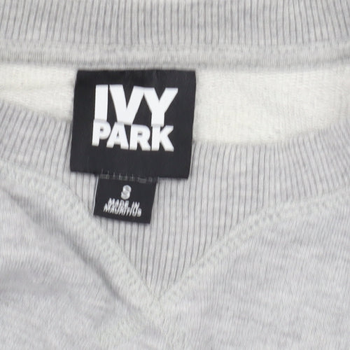 IVY PARK Women's Grey Pullover Sweatshirt S